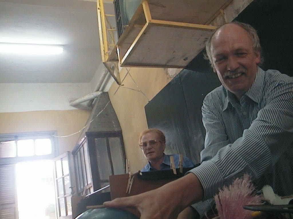 Bauchladentheater-Auftritt-Kairo-1999