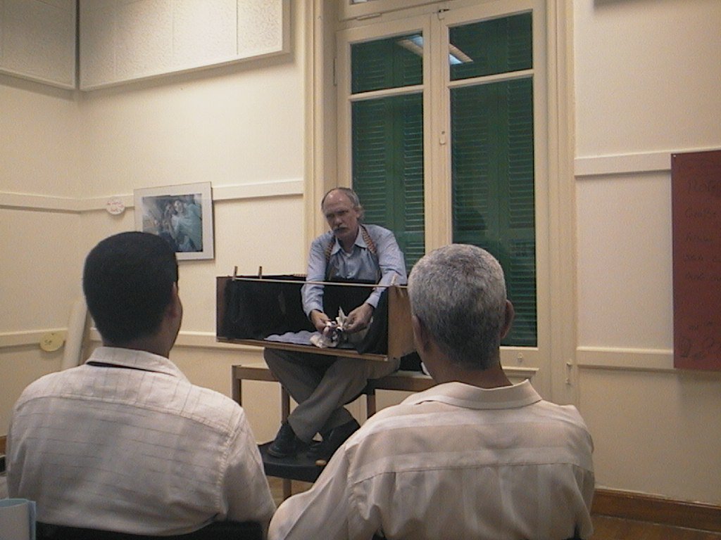 Bauchladentheater-Auftritt-Kairo-1999