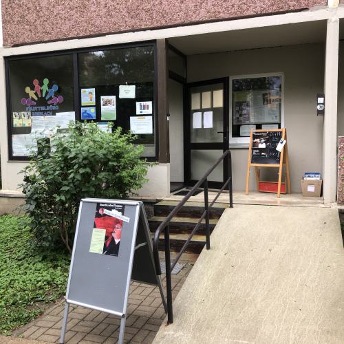 Bauchladentheater im Stadtteilbüro Bieblach-Ost