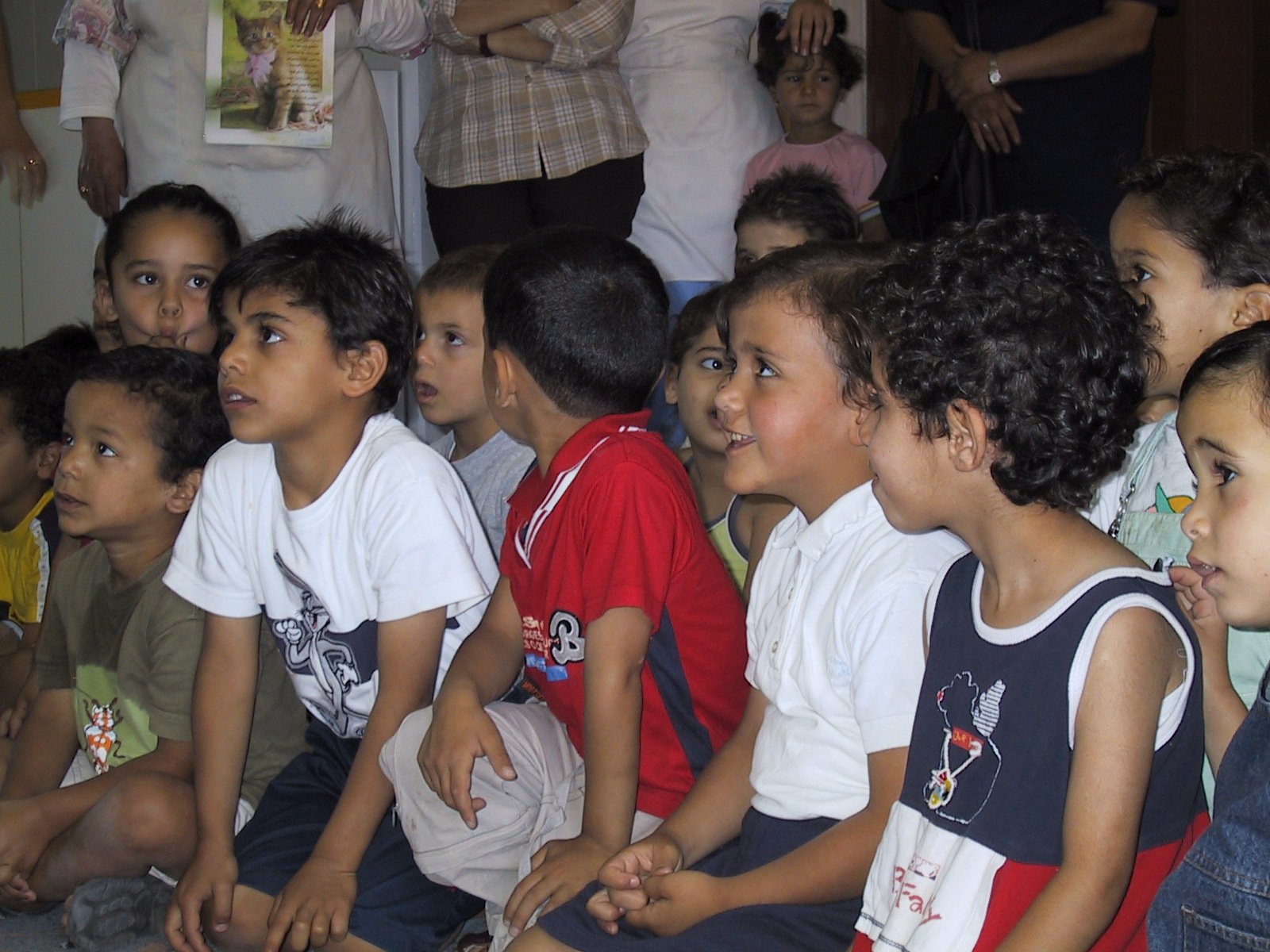 Bauchladentheater-Auftritte-Israel-Palestina-2005