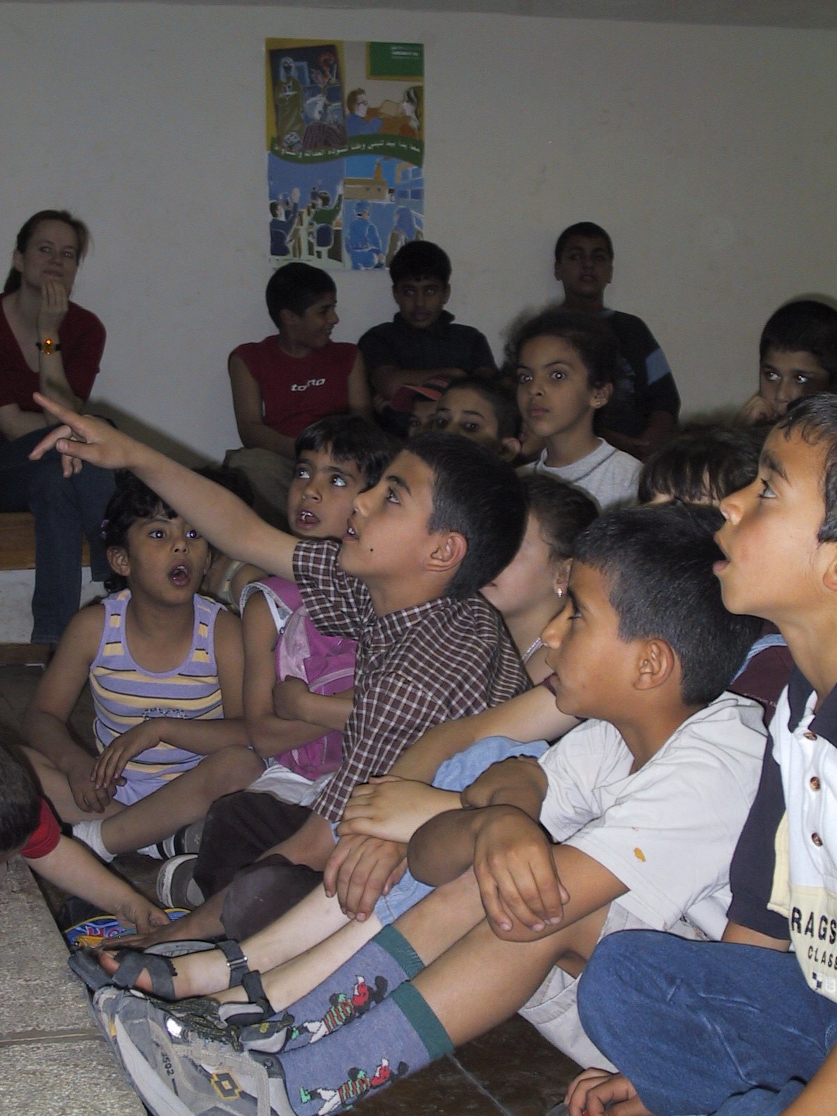 Bauchladentheater-Auftritte-Israel-Palestina-2005