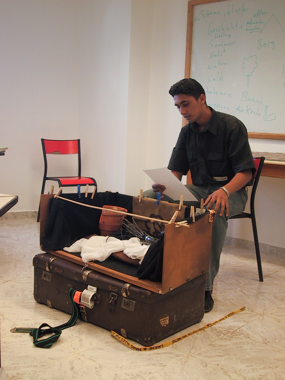 Bauchladentheater-Auftritte-Israel-Palestina-2005