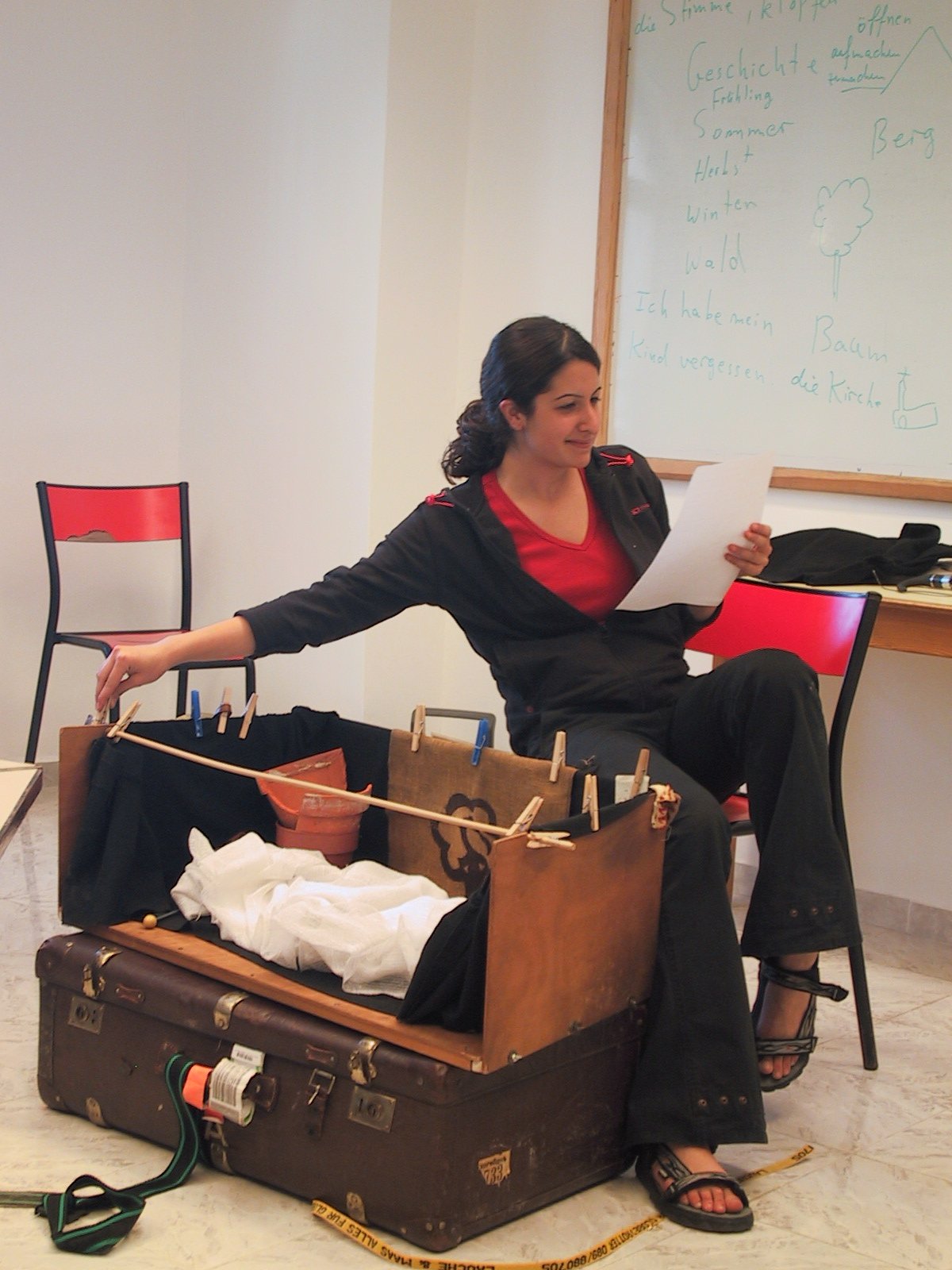 Bauchladentheater-Auftritte-Israel-Palestina-2005