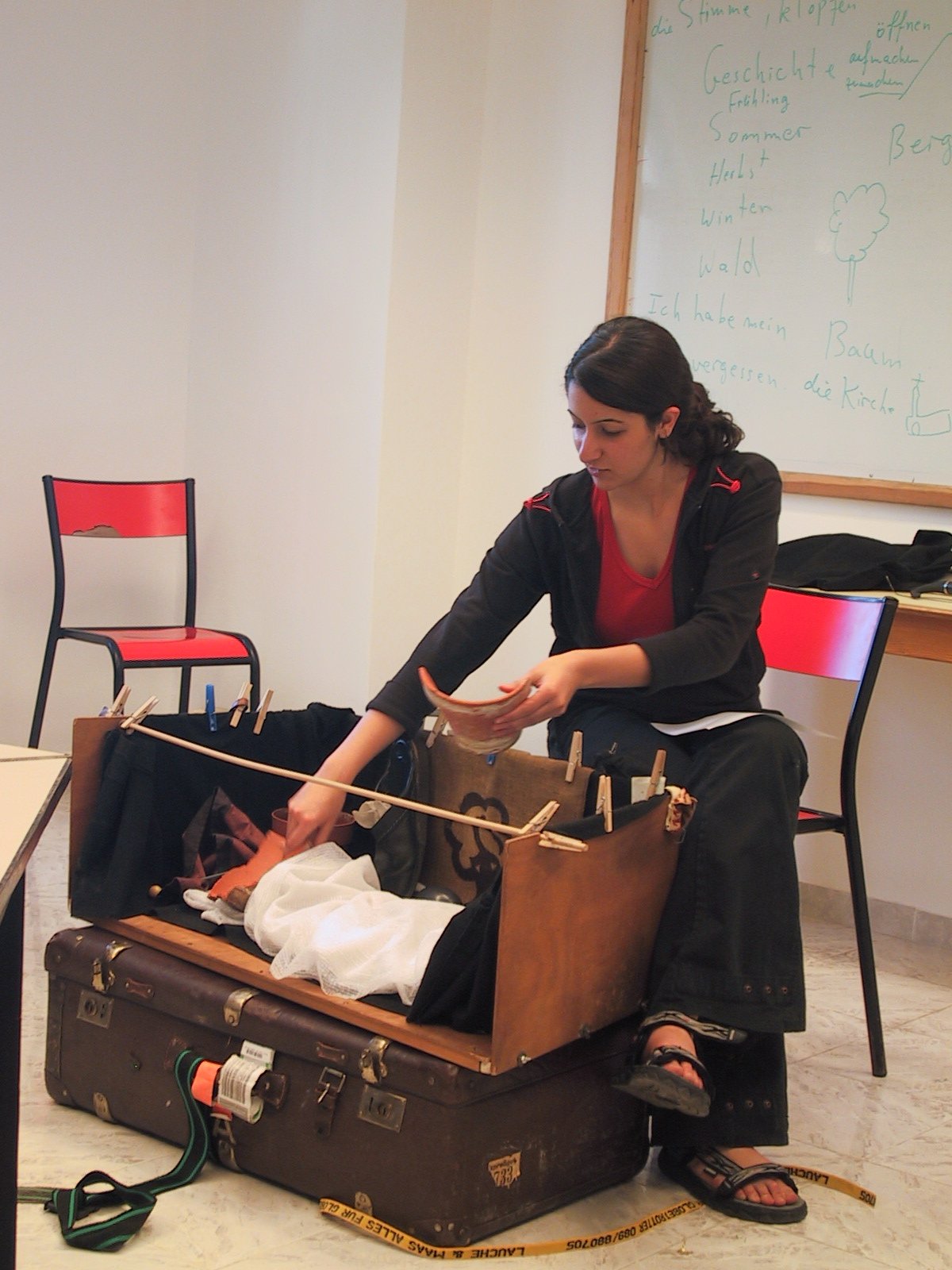 Bauchladentheater-Auftritte-Israel-Palestina-2005