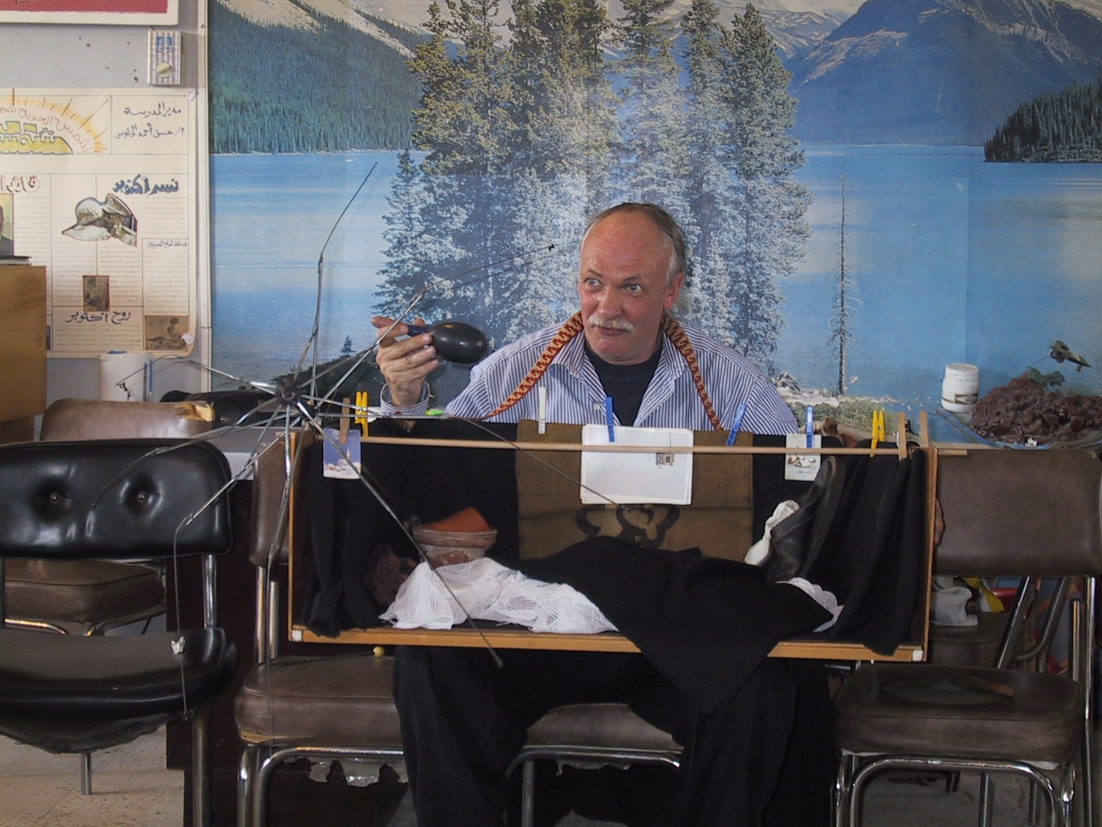 Bauchladentheater-Auftritte-Deutsches-Festival-Nildelta