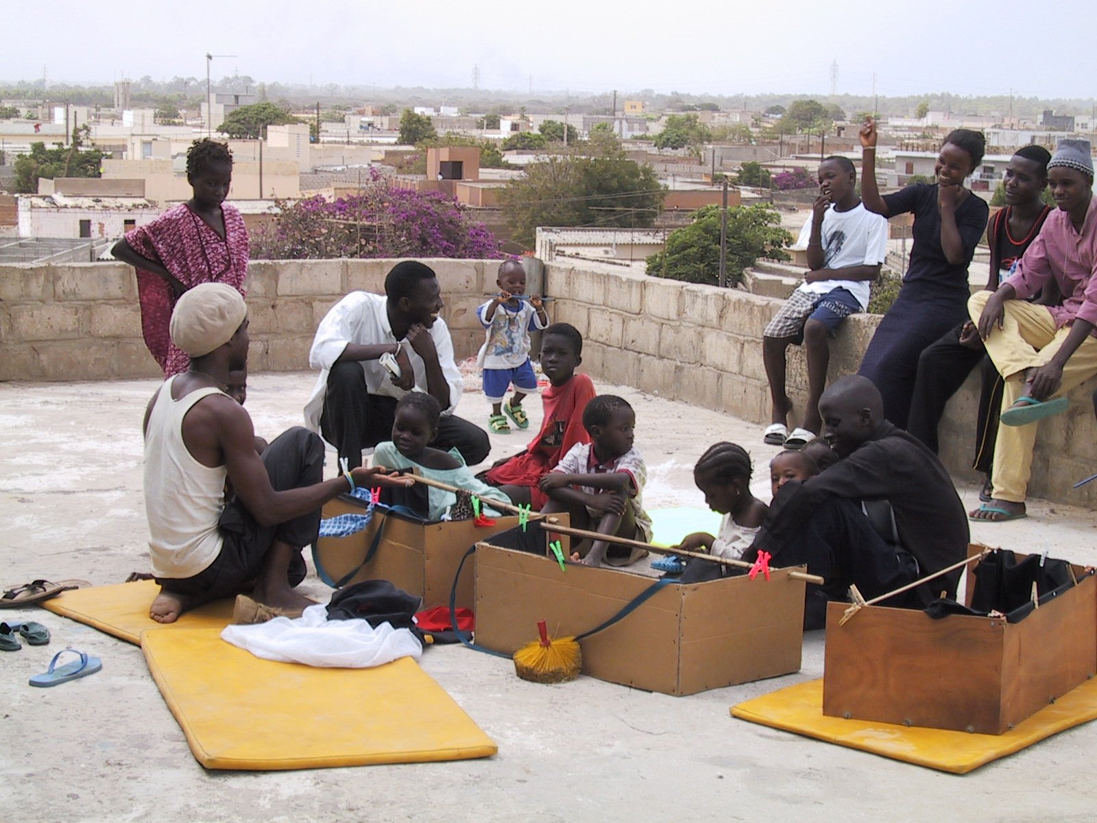 Bauchladentheater-Auftritt-Kairo-1999