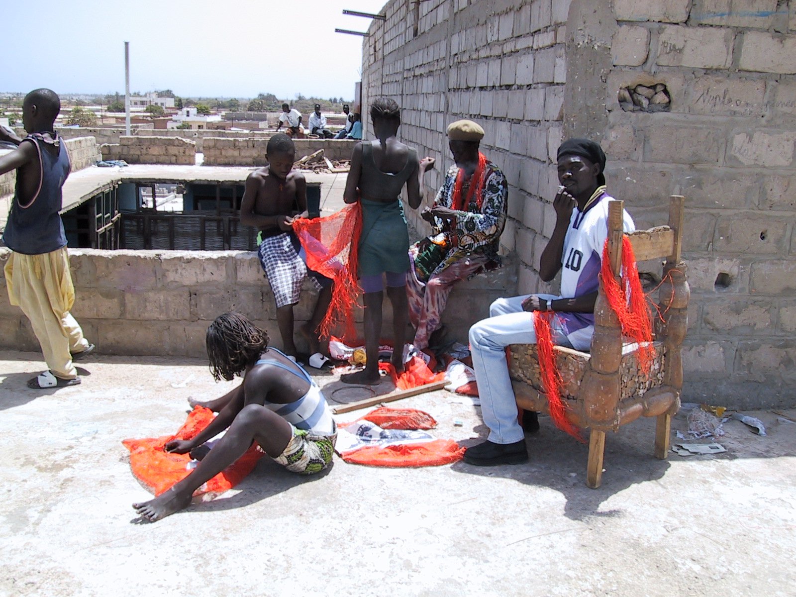 Bauchladentheater-Auftritt-Kairo-1999