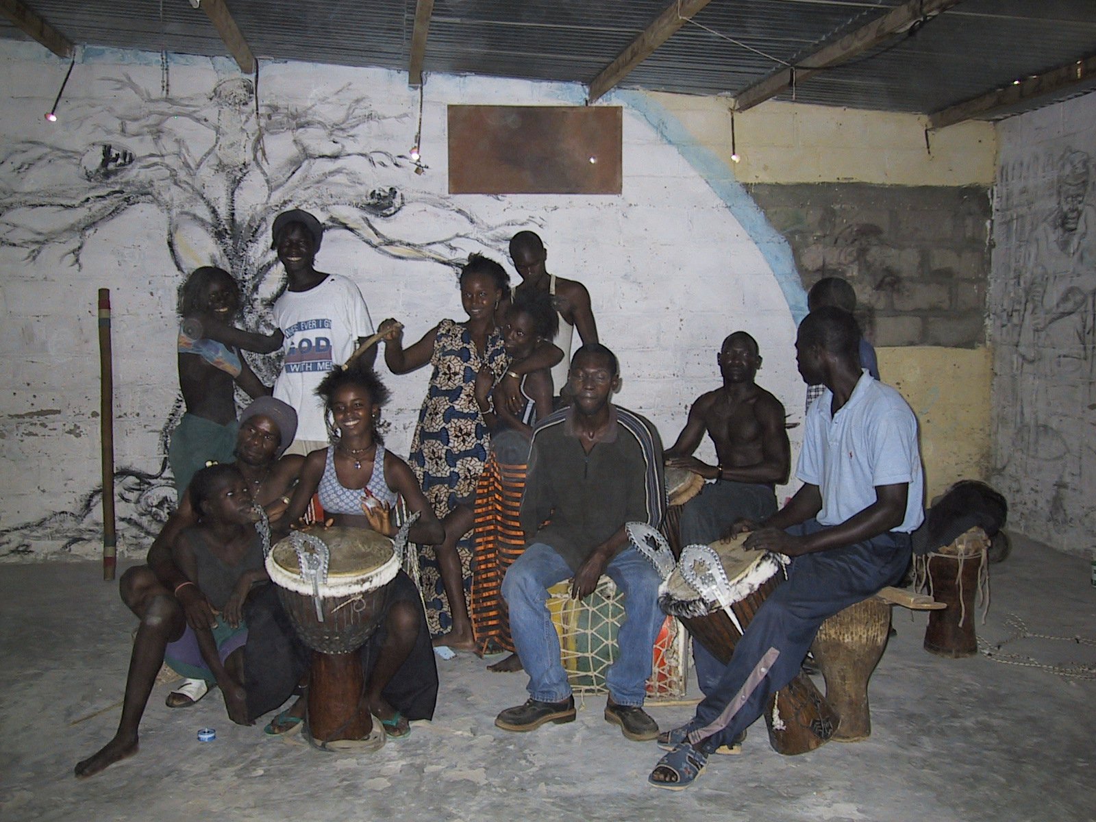 Bauchladentheater-Auftritt-Kairo-1999