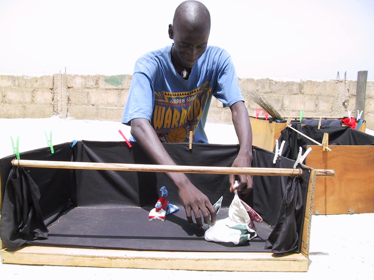 Bauchladentheater-Auftritt-Kairo-1999