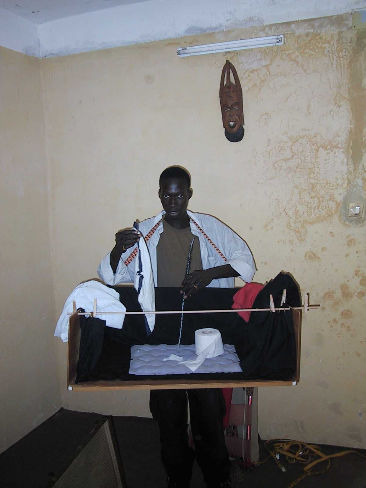 Bauchladentheater-Auftritt-Kairo-1999