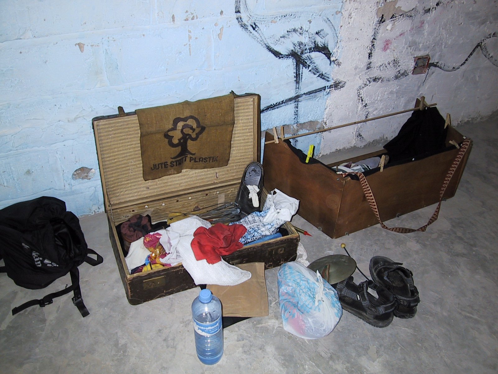 Bauchladentheater-Auftritt-Kairo-1999