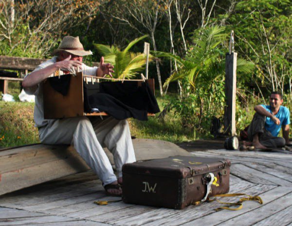 Auftritt 'Art Facienda von Izer Campos' Belem, Brasilien | Bauchladentheater - Martin Hinder