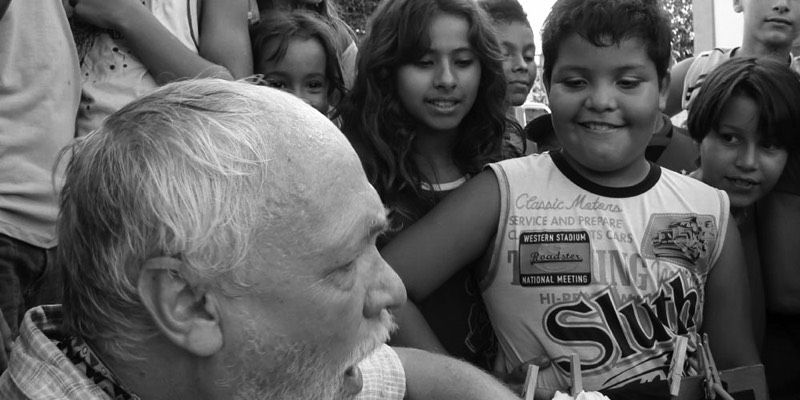 Aufführung des BauchLadenTheaters während der Tournee in Brasilien mit Ponte Cultura